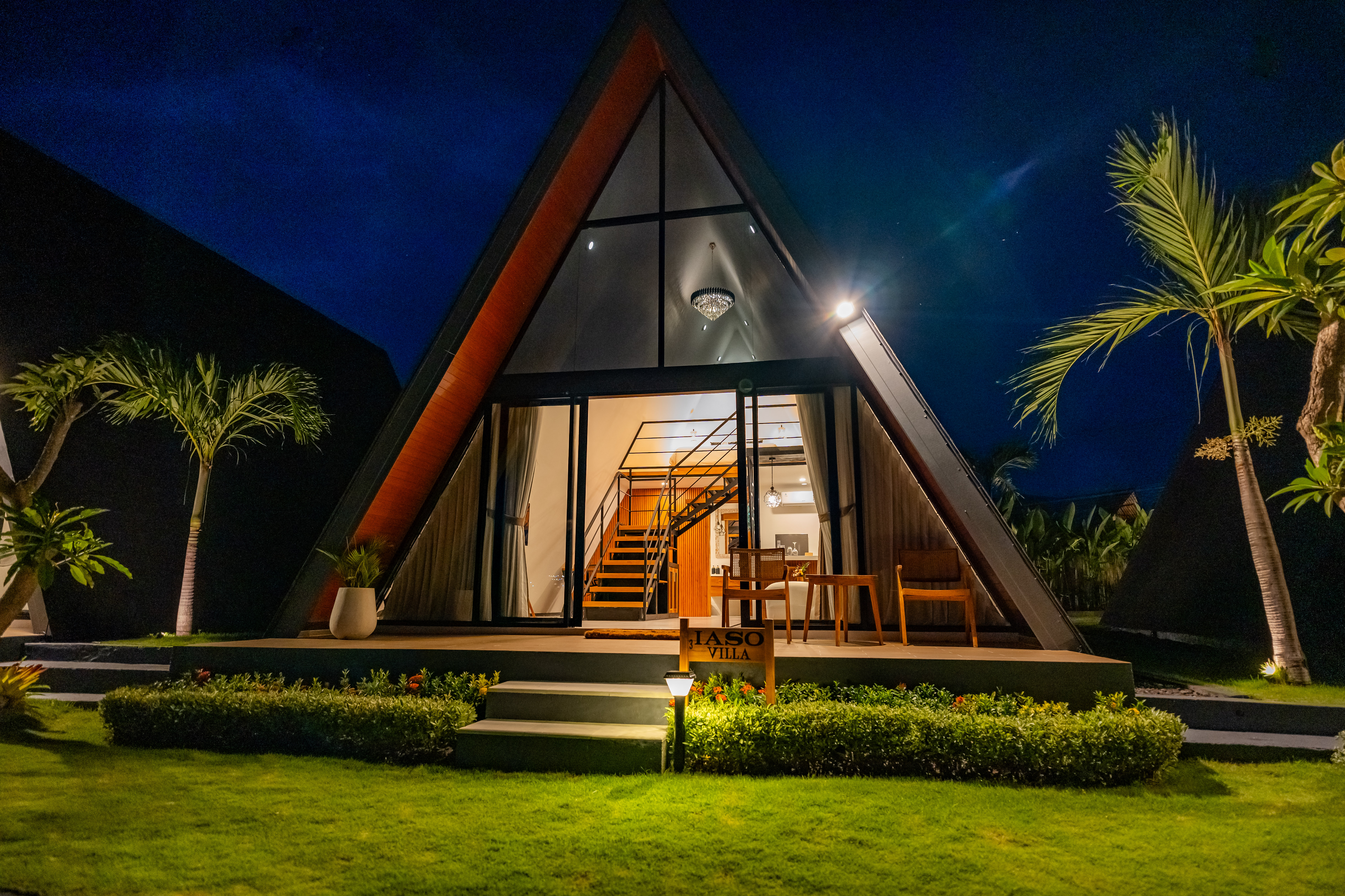 The A-Frame open-plan living